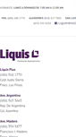 Mobile Screenshot of liquismexico.com